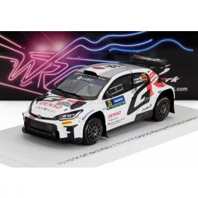   Spark - TOYOTA YARIS GR RALLY2 TEAM TOYOTA GAZOO RACING N 35 RC2 RALLY SWEDEN 2024 HIKARU KOGURE - TOPI MATIAS LUHTINEN WHITE