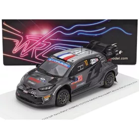   Spark - TOYOTA YARIS GR RALLY1 HYBRID TEAM TOYOTA GAZOO RACING WRT N 17 WINNER RALLY FINLAND 2024 SEBASTIEN OGIER - VINCENT LANDAIS BLACK