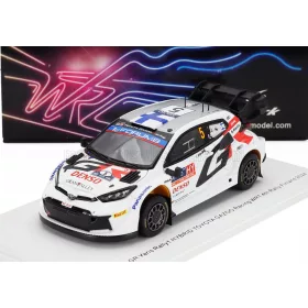   Spark - TOYOTA YARIS GR RALLY1 HYBRID TEAM TOYOTA GAZOO RACING WRT N 5 4th RALLY FINLAND 2024 SAMI PAJARI - ENNI MALKONEN WHITE