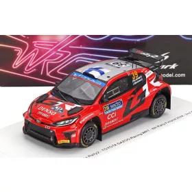   Spark - TOYOTA YARIS GR RALLY2 HYBRID TEAM TOYOTA GAZOO RACING WRT N 39 6th RALLY FINLAND 2024 JARI MATTI LATVALA - JUHO HANNINEN RED