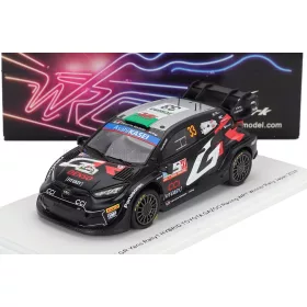   Spark - TOYOTA YARIS GR RALLY1 HYBRID TEAM TOYOTA GAZOO RACING WRT N 33 WINNER RALLY JAPAN 2024 ELFYN EVANS - SCOTT MARTIN BLACK