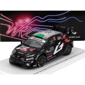   Spark - TOYOTA YARIS GR RALLY1 TEAM GAZOO RACING WRT N 33 2nd RALLY MONTECARLO 2025 ELFYN EVANS - SCOTT MARTIN BLACK