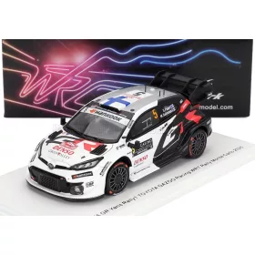   Spark - TOYOTA YARIS GR HYBRID RALLY1 TEAM TOYOTA GAZOO RACING WRT N 5 RALLY MONTECARLO 2025 SAMI PAJARI - MARKO SALMINEN WHITE