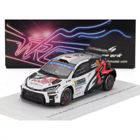   Spark - TOYOTA YARIS GR RALLY2 HYBRID TEAM TOYOTA GAZOO RACING WRT NG (night version) N 26 RALLY MONTECARLO 2025 HIKARU KOGURE - TOPI LUHTINEN WHITE
