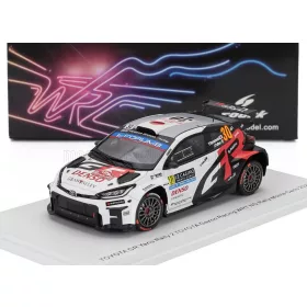   Spark - TOYOTA YARIS GR RALLY2 HYBRID TEAM TOYOTA GAZOO RACING WRT NG (night version) N 30 RALLY MONTECARLO 2025 YUKI YAMAMOTO - JAMES FULTON WHITE