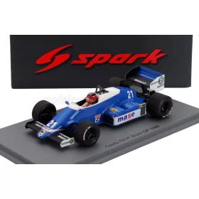   Spark - OSELLA F1  FA1F N 21 BRAZILIAN GP 1986 PIERCARLO GHINZANI BLUE