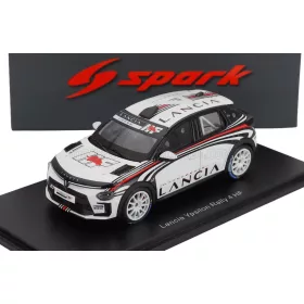Spark - LANCIA YPSILON HF RALLY4 2025 WHITE BLACK