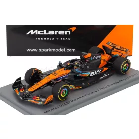   Spark - McLAREN F1  MCL39 TEAM MCLAREN N 81 2nd ABU DHABI GP 2025 OSCAR PIASTRI ORANGE BLACK