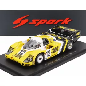   Spark - PORSCHE 956 2.6L TWIN TURBO TEAM SORGA JOEST RACING N 12 24h LE MANS 1983 CLEMENS SCHICKENTANZ - VOLKERT MERL - MAURICIO NARVAEZ YELLOW BLACK