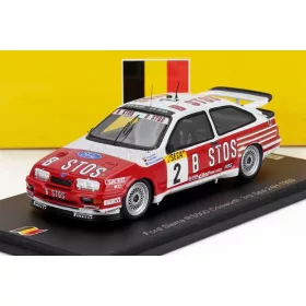   Spark - FORD ENGLAND SIERRA RS500 COSWORTH TEAM BASTOS RACING N 2 3rd 24h SPA 1989 EDDY JOOSEN - FRANK BIELA - THOMAS LINDSTROM RED WHITE