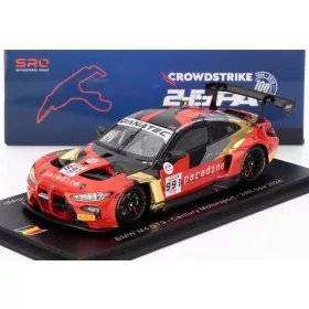   Spark - BMW 4-SERIES M4 GT3 3.0L TURBO TEAM CENTURY MOTORSPORT N 991 24h SPA 2024 DARREN LEUNG - PEDRO EBRAHIM CARVALHO - TOBY SOWERY - CONNOR DE PHILLIPPI RED BLACK YELLOW