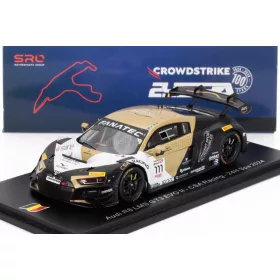   Spark - AUDI R8 LMS GT3 EVO II 5.2L V10 TEAM CSA RACING N 111 24h SPA 2024 ARTHUR ROUGIER - STEVEN PALETTE - ROMAIN CARTON - ADAM ETEKI BLACK BEIGE WHITE