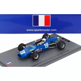   Spark - BRABHAM F3  BT28 N 19 3rd PARIS GP 1970 BOB WOLLEK LIGHT BLUE