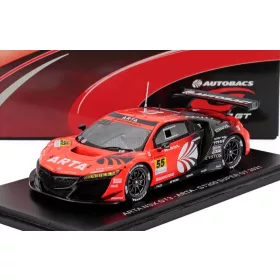   Spark - HONDA NSX GT3 TEAM ARTA N 55 GT300 CLASS SUPER GT 2021 SHINICHI TAKAGI - REN SATO RED BLACK