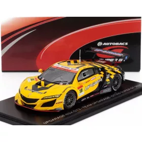   Spark - HONDA NSX GT3 TEAM UPGARAGE N 18 GT300 SUPER GT 2021 TAKASHI KOBAYASHI - TEPPEI NATORI YELLOW BLACK