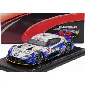   Spark - TOYOTA SUPRA GR TEAM KEEPER TOM'S N 37 GT500 CLASS SUPER GT 2021 RYO HIRAKAWA - SENA SAKAGUCHI BLUE YELLOW