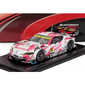   Spark - TOYOTA GR SUPRA TEAM HOPPY SCHATZ N 25 GT300 CLASS SUPER GT 2024 TOGO SUGUNAMI - TAKAMITSU MATSUI - KIMIYA SATO WHITE PINK