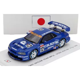   Spark - NISSAN SKYLINE GT-R (R34) 3.0L TWIN TURBO V6 TEAM CALSONIC IMPUL N 12 JGTC GT500 1999 KAZUYOSHI HOSHINO - MASAHYKO KAGEYAMA BLUETTE