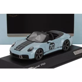   Spark - PORSCHE 911 992 CABRIOLET OPEN SPIRIT 70 2025 MEISSEN BLUE BLACK