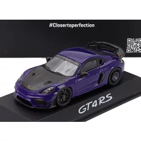   Spark - PORSCHE 718 (982) CAYMAN GT4 RS MANTHEY KIT 2024 ULTRAVIOLET PURPLE BLACK