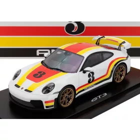   Spark - PORSCHE 911 992-2 GT3 N 3 COUPE ANDIAL DESIGN 2025 WITH SHOWCASE WHITE