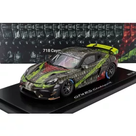   Spark - PORSCHE 718 (982) CAYMAN GT4 RS CLUBSPORT 2023 WITH SHOWCASE VARIOUS
