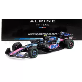   Spark - ALPINE  F1  A524 TEAM BWT ALPINE N 10 3rd BRAZILIAN GP 2024 PIERRE GASLY  BLACK BLUE PINK