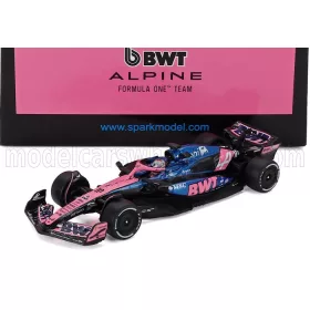   Spark - ALPINE  F1  A525 TEAM BWT ALPINE N 10 JAPAN GP 2025 PIERRE GASLY  BLACK BLUE PINK