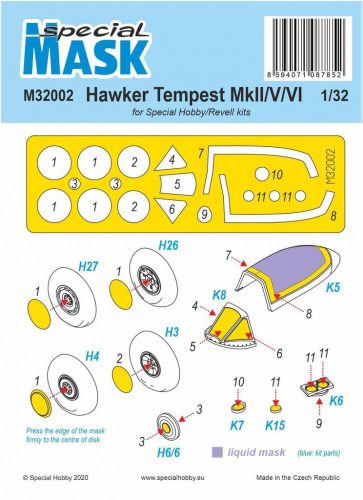 Special Hobby - Tempest MK.II/V/VI Mask