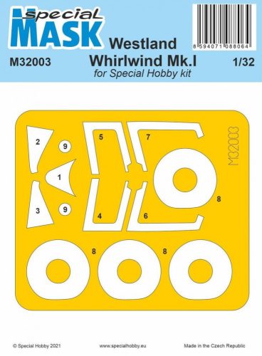 Special Hobby - Westland Whirlwinf Mk.I Mask