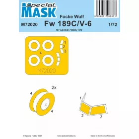 Special Hobby - Focke Wulf Fw 189C/V-6 Mask