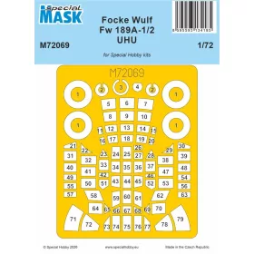 Special Hobby - Focke Wulf Fw 189A-1/2 UHU MASK