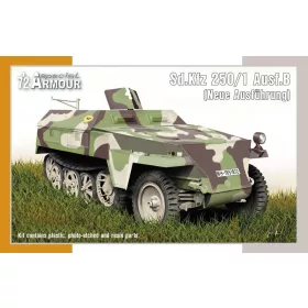   Special Hobby - Sd.Kfz 250/1 Ausf.B (Neue Ausf hrung) 1/72 harcjármű makett