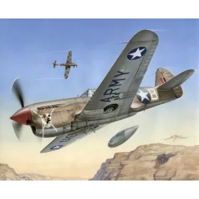   Special Hobby - Curtiss P-40-F Warhawk  Short Tails over Africa repülő makett