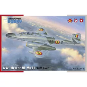 Special Hobby - A.W. Meteor NF Mk.11 repülő makett