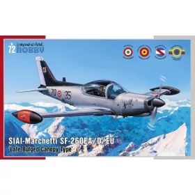  Special Hobby - SIAI-Marchetti SF-260EA/D/EU  Late Bulged Canopy Type repülő makett