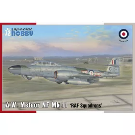   Special Hobby - A.W. Meteor NF Mk.11 RAF Squardrons repülő makett