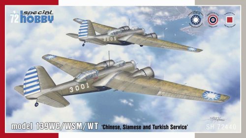 Special Hobby - model 139WC/WSM/WT Chinese, Siamese and Turkish Service