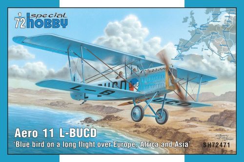 Special Hobby - Blue bird on a long flyight over Europe, Africa and Asia (Aero 11 L-BUCD)