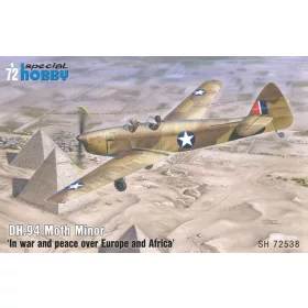   Special Hobby - DH.94 Moth Minor War + peace over Europe + Africa repülő makett