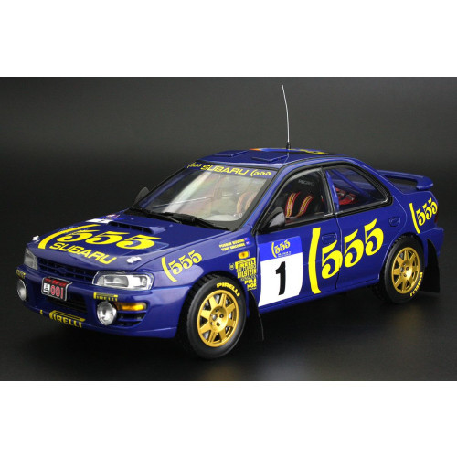Sunstar - 1:18 Subaru Impreza 555 - #1 P.Bourne/T.Sircombe-Winner 555 Hong Kong Beijing Rally 1994