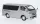 Sun Star - Toyota H200 HiAce Super GL, silber, 1:24