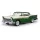 Sun Star - 1:18 Ford Fairlane 500 Skyliner, Cumberland Green/Colonial White, 1957