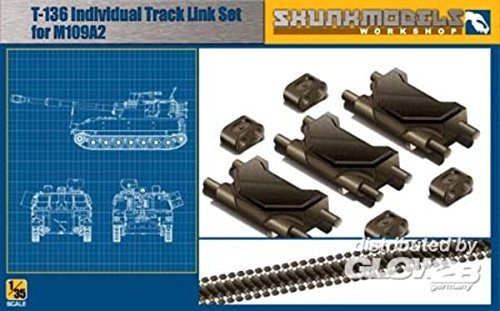 Skunkmodel Workshop - T-136 TRACK LINK FOR M109A2