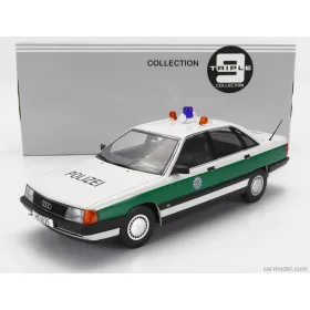 Triple9 - Audi 100 (C3) Polizei 1989 White Green