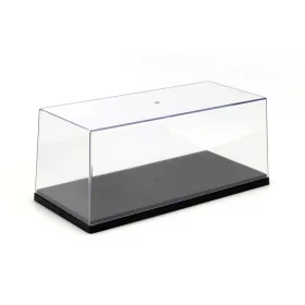   TRIPLE9 - Show case for models in scale (27x12.5x11.2 cm) Transparent/Black - Triple9 Collection