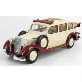   TRIPLE9 - MERCEDES BENZ 260D PULLMAN LANDAULET SEMICONVERTIBLE OPEN 1936 BEIGE RED