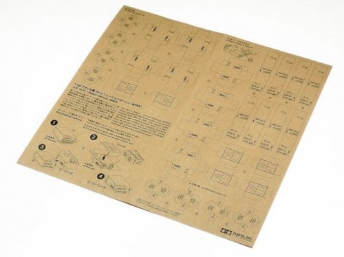 Tamiya - U.S. 10-In-1 Ration Cartons (WW II)