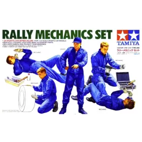 Tamiya - Rally Mechanics Set figura makett