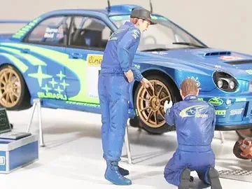 Tamiya - Rally Mechanics Set figura makett